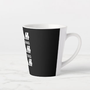 Bla Bla Bla Hör auf zu reden Fang an Frech zu sein Milchtasse