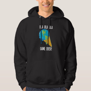 Bla Bla Spiel über das Schmelzen von Eis weltweit  Hoodie