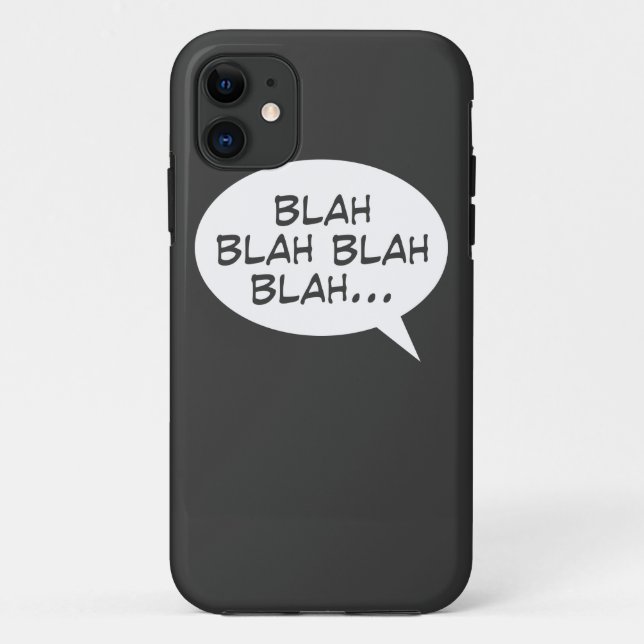 Blabla - Blabla Blabla… Case-Mate iPhone Hülle (Rückseite)