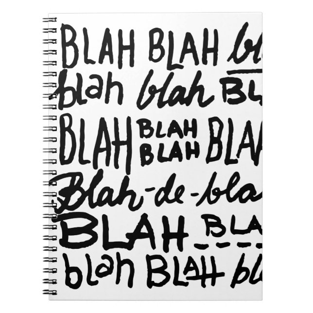 Blabla - Blabla Notizblock (Vorderseite)