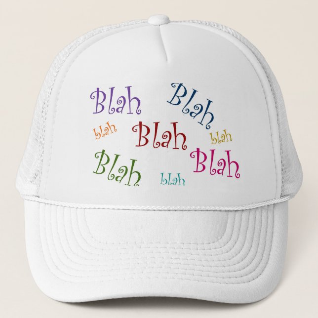 Blabla Hut Truckerkappe (Vorderseite)