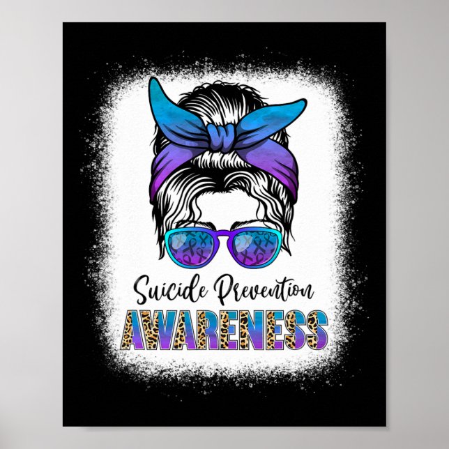 Blached Suicide Prevention Awareness Week Messy B Poster (Vorne)