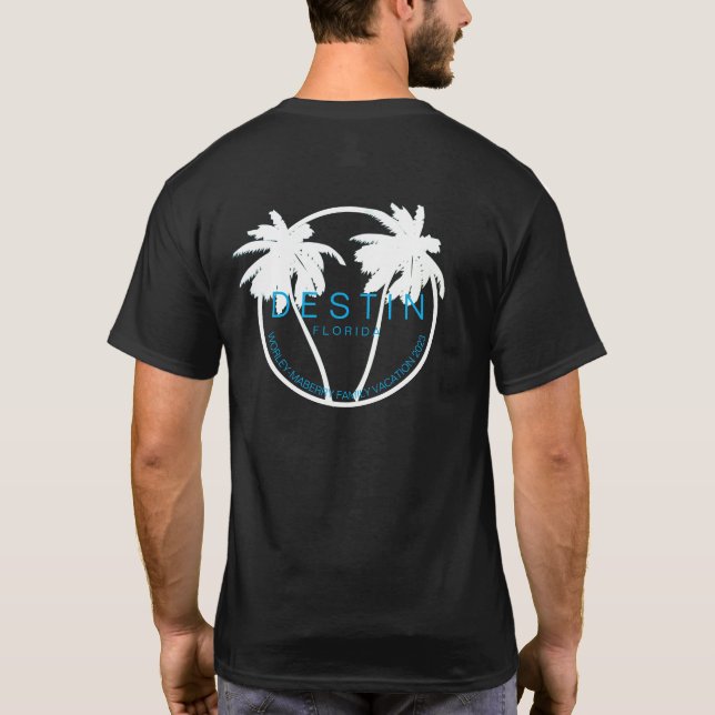 Black 2023 Family Vacation T - Shirt (Rückseite)