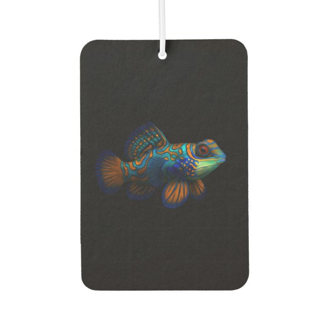 Black 4 Luxe Car Air Fresheners, Dragonet Mandarin Autolufterfrischer (Vorderseite)