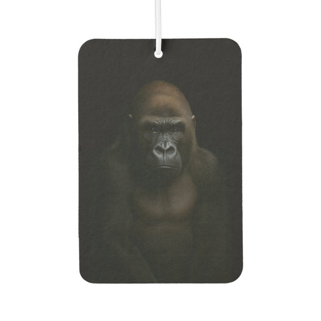 Black 4 Luxe Car Air Fresheners, Gorilla Autolufterfrischer (Vorderseite)
