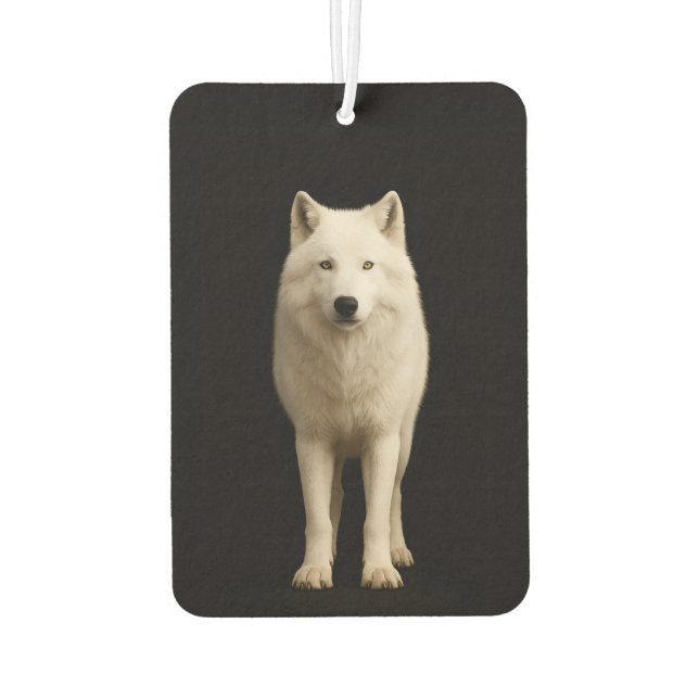 Black 4 Luxe Car Air Fresheners Ivory Arctic Wolf Autolufterfrischer (Rückseite)