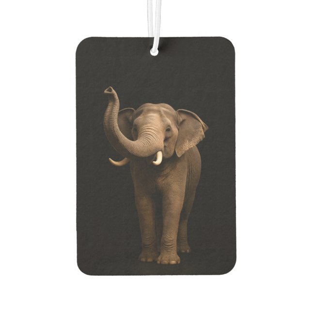 Black 4 Luxe Car Air Fresheners, Mighty Elephant Autolufterfrischer (Rückseite)