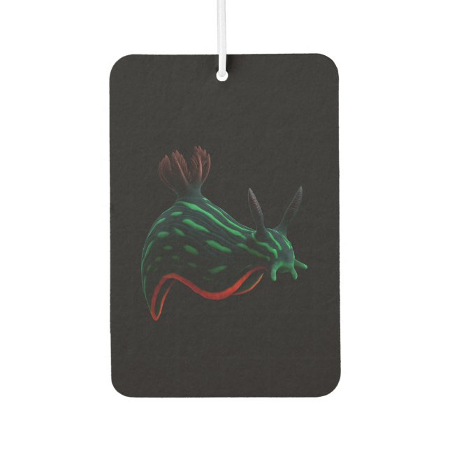 Black 4 Luxe Car Air Fresheners, Neon Sea Slug Autolufterfrischer (Vorderseite)