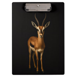 Black 4 Luxe Clipboard, Elegant Gazella Klemmbrett