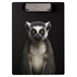 Black 4 Luxe Clipboard, Gentle Lemur Klemmbrett