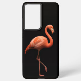 Black 4 Luxe Galaxy S21 Plus, rosa Flamingo Samsung Galaxy Hülle
