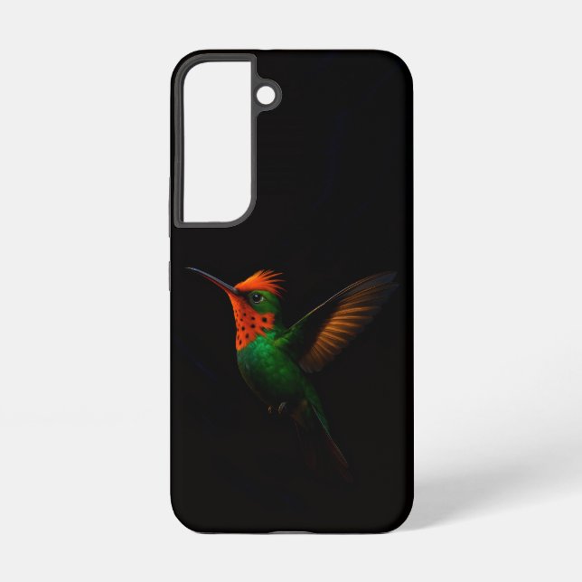 Black 4 Luxe Galaxy S22 Case, Tufted Coquette Samsung Galaxy Hülle (Rückseite)