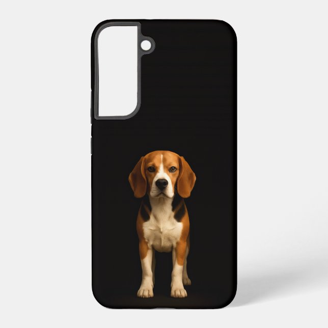Black 4 Luxe Galaxy S22 Plus, Kind Beagle Samsung Galaxy Hülle (Rückseite)