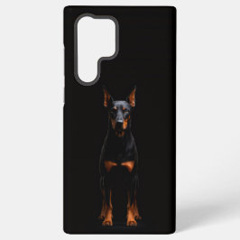 Black 4 Luxe Galaxy S22 Ultra, Guardian Doberman Samsung Galaxy Hülle