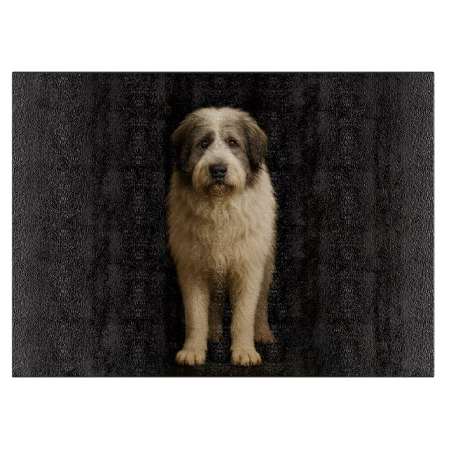 Black 4 Luxe Glass board Mioritic Shepherd Schneidebrett (Vorderseite)