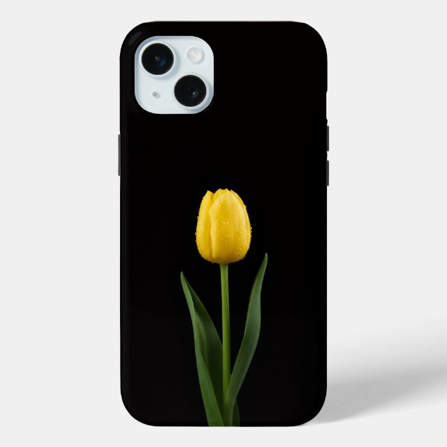 Black 4 Luxe, Golden Tulip iPhone 15 Plus Case-Mate iPhone Hülle (Rückseite)