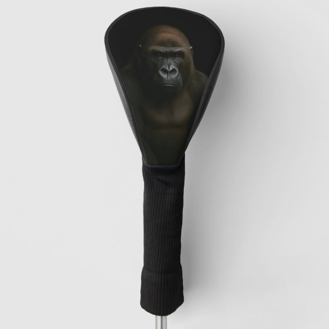 Black 4 Luxe Golf Driver Cover, Gorilla Golf Headcover (Vorderseite)
