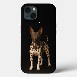 Black 4 Luxe iPhone 13, Hairless Terrier Case-Mate iPhone Hülle