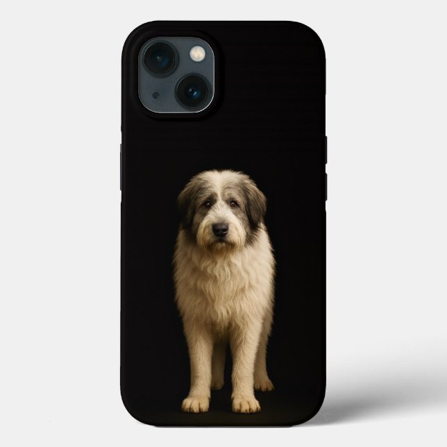 Black 4 Luxe iPhone 13, Mioritic Shepherd Case-Mate iPhone Hülle (Rückseite)