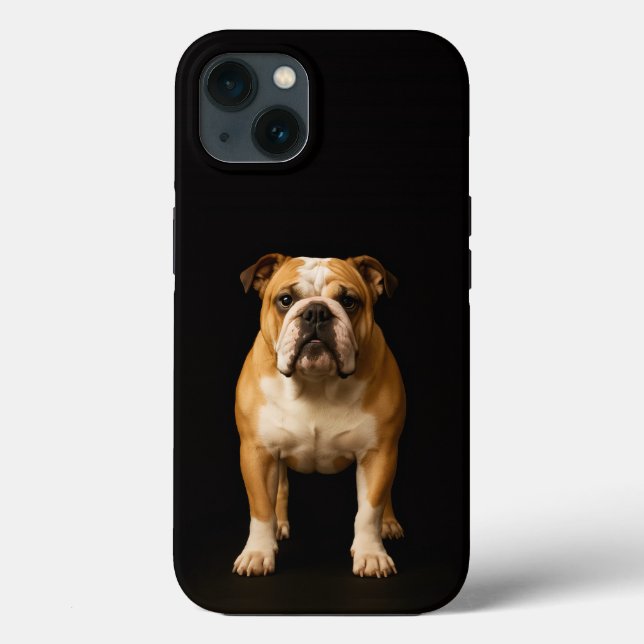 Black 4 Luxe iPhone 13, Stamina Bulldog Case-Mate iPhone Hülle (Rückseite)