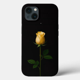 Black 4 Luxe iPhone 13, Sunlit Yellow Rose Case-Mate iPhone Hülle