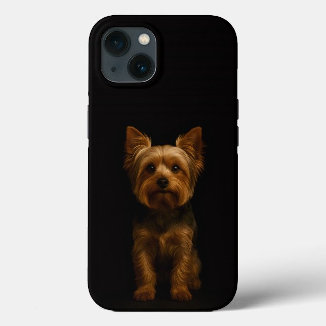 Black 4 Luxe iPhone 13, Yorkshire Terrier Case-Mate iPhone Hülle (Rückseite)