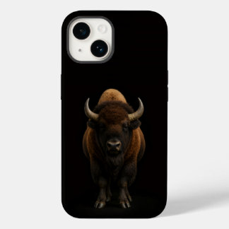 Black 4 Luxe iPhone 14 Mate, American Bison Case-Mate iPhone 14 Hülle
