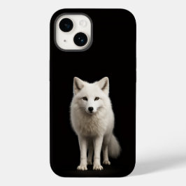 Black 4 Luxe iPhone 14 Mate, Ivory Arctic Fox Case-Mate iPhone 14 Hülle