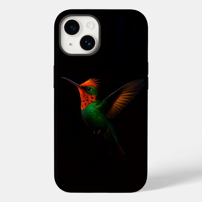 Black 4 Luxe iPhone 14 Mate, Tufted Coquette Case-Mate iPhone Hülle (Rückseite)