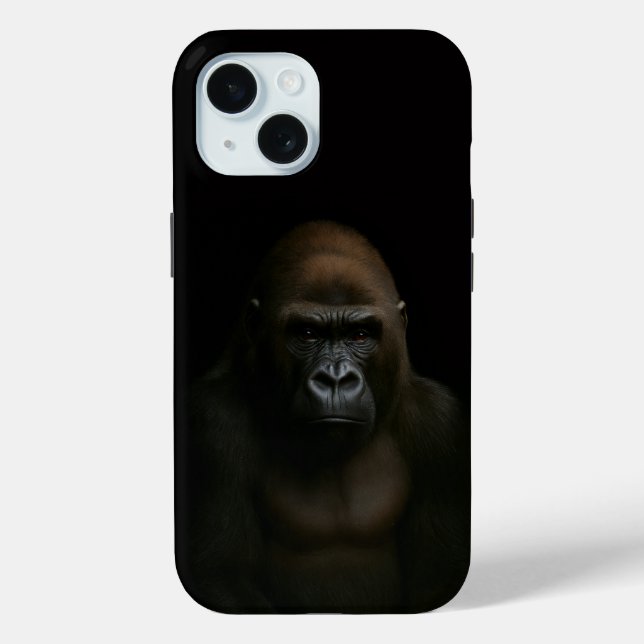 Black 4 Luxe iPhone 15 Case-Mate, Gorilla Case-Mate iPhone Hülle (Rückseite)
