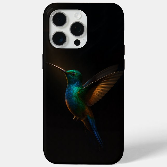 Black 4 Luxe iPhone 15 Pro Max Fall, Flying Bird Case-Mate iPhone Hülle (Rückseite)