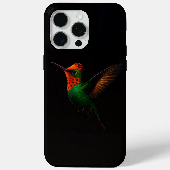 Black 4 Luxe iPhone 15 Pro Max, Tufted Coquette Case-Mate iPhone Hülle (Rückseite)