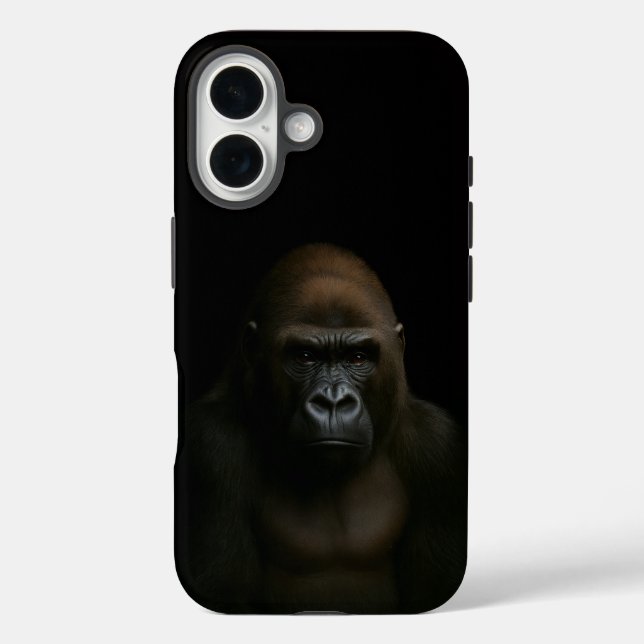 Black 4 Luxe iPhone 16 Case-Mate, Gorilla Case-Mate iPhone Hülle (Rückseite)