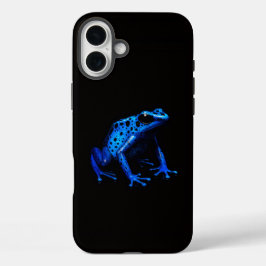Black 4 Luxe iPhone 16 Plus Mate, Blue Frog iPhone 16 Plus Hülle