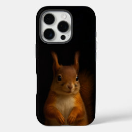 Black 4 Luxe iPhone 16 Pro Case-Mate, Red Squirrel iPhone 16 Pro Hülle