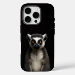 Black 4 Luxe iPhone 16 Pro, Gentle Lemur iPhone 16 Pro Hülle