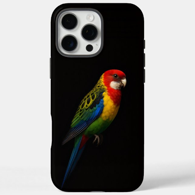 Black 4 Luxe iPhone 16 Pro Max , Eastern Rosella Case-Mate iPhone Hülle (Rückseite)