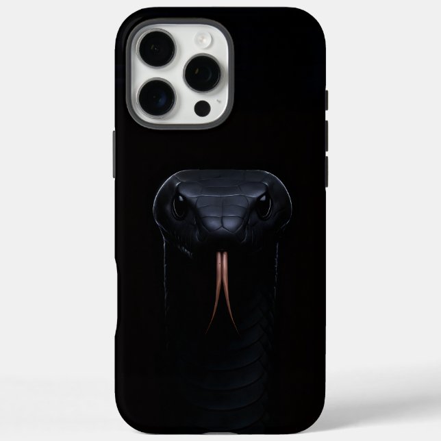 Black 4 Luxe iPhone 16 Pro Max Fall, Black Mamba Case-Mate iPhone Hülle (Rückseite)