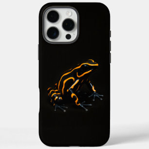 Black 4 Luxe iPhone 16 Pro Max, Orange Black Frog Max Hülle