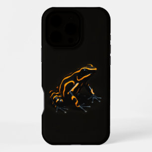 Black 4 Luxe iPhone 16 Pro Max, Orange Black Frog Max Hülle