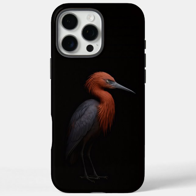 Black 4 Luxe iPhone 16 Pro Max, Reddish Egret Case-Mate iPhone Hülle (Rückseite)