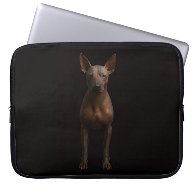 Black 4 Luxe Laptop Sleeve, Argentina Pila Dog Laptopschutzhülle (Vorderseite)