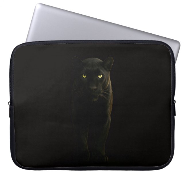 Black 4 Luxe Laptop Sleeve, Black Panther Laptopschutzhülle (Vorderseite)