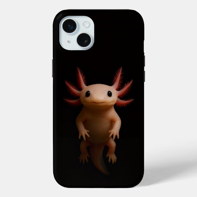 Black 4 Luxe, Mexican Axolotl Case-Mate iPhone Hülle (Rückseite)