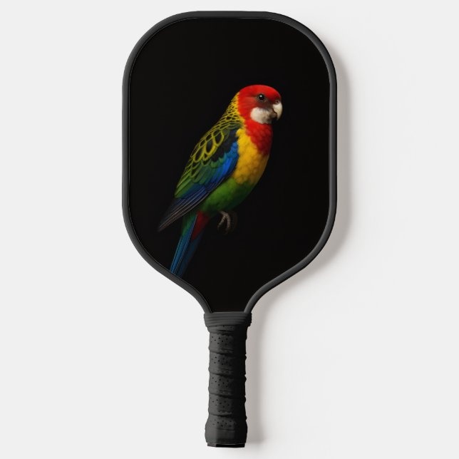 Black 4 Luxe Pickleball Paddle, Eastern Rosella Pickleball Schläger (Rückseite)