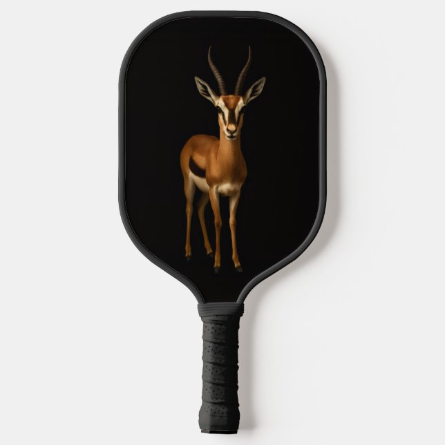 Black 4 Luxe Pickleball Paddle, Elegant Gazella Schläger (Rückseite)