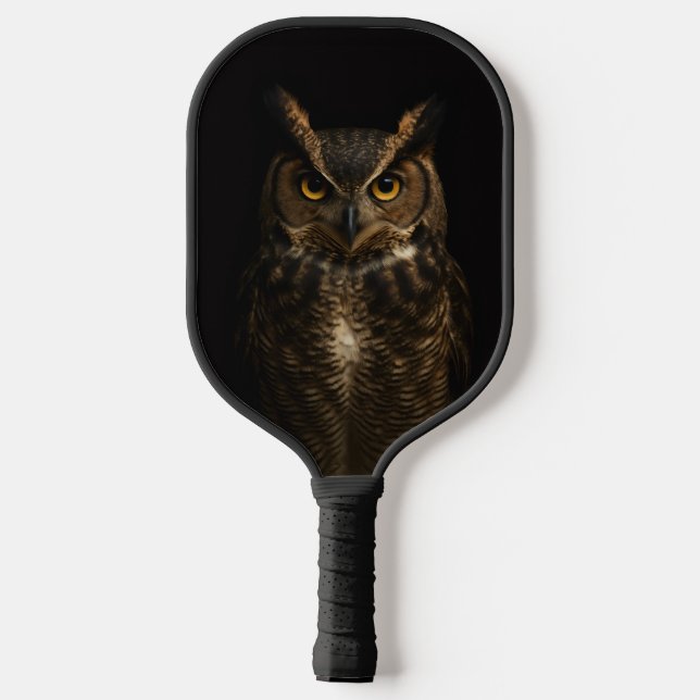 Black 4 Luxe Pickleball Paddle, Goldenes Auge Schläger (Rückseite)