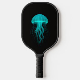 Black 4 Luxe Pickleball Paddle, Green Jellyfish Schläger