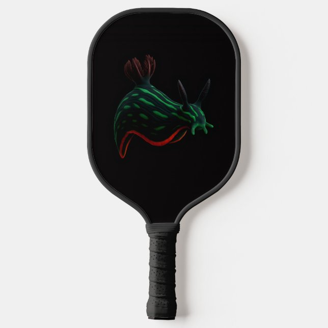 Black 4 Luxe Pickleball Paddle, Neon Sea Slug Schläger (Rückseite)