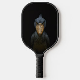 Black 4 Luxe Pickleball Paddle, Shoebill Bird Schläger